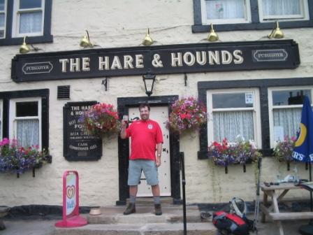 Hare & Hounds pub, Lothersdale