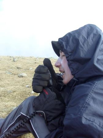 Jimmy MI3EYP/P activating on Slieve Donard GI/MM-001