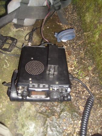 FT-817 in the hut