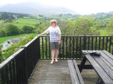 Marianne - with the subsidiary slopes of Slieve Meelbeg in the background