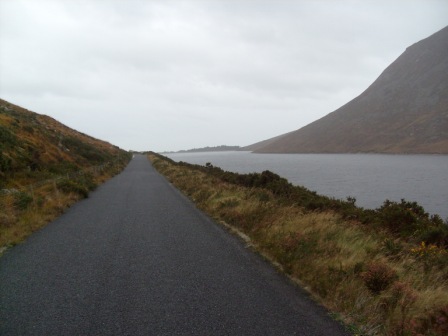 Long walk back along Silent Valley