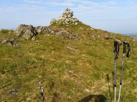 Summit cairn