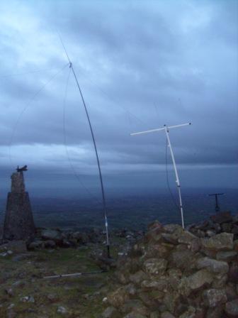 Antennas bending in the wind