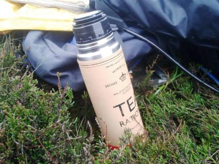 Flask of tea for the early morning outing