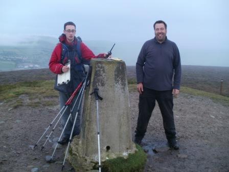 Jimmy & Tom at the summit