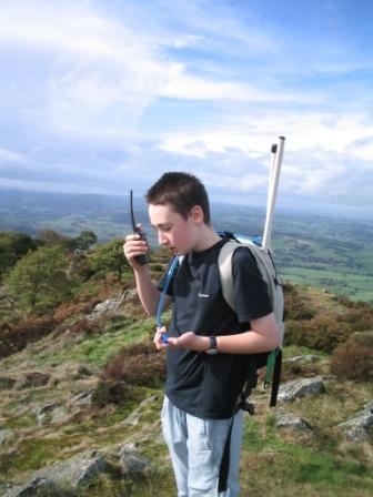 Jimmy MW3EYP/P making SOTA contacts