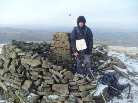 Jimmy attains the summit