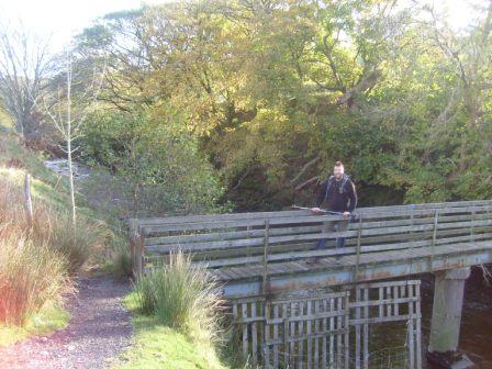 Start of the walk to The Calf