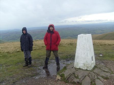 Jimmy & Tom at the summit