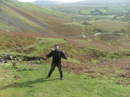 Tom, just before Cautley Spout