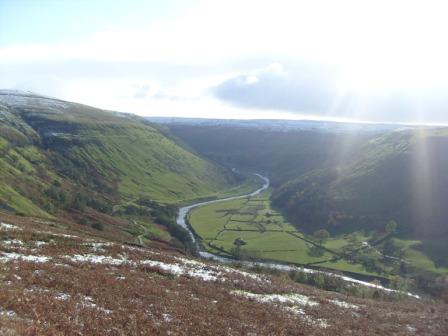 Stunning views down Swaledale