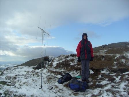 Jimmy M3EYP & the SOTA Beam