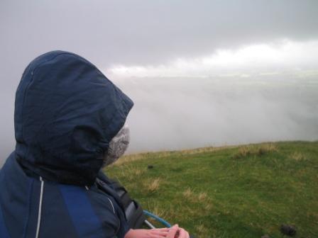 Liam tries to convince himself that what he sees is a cloud inversion!