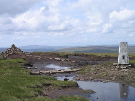 Buckden Pike summit