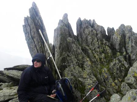 Jimmy on Glyder Fawr