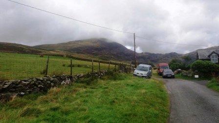 Start point for the walk