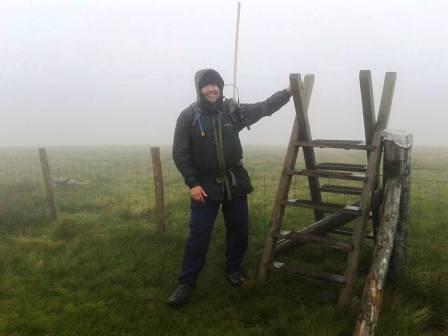 Tom on the summit