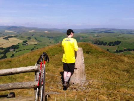 Jimmy on Gyrn Moelfre