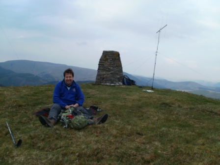 Late afternoon on the summit