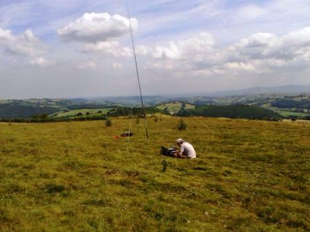 Liam on Mynydd-y-briw