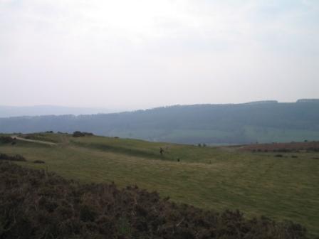 View across the golf course from the summit