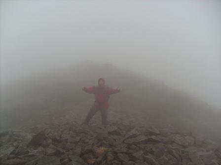 Tom, near the summit