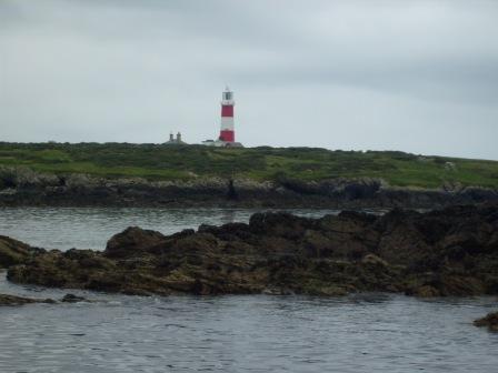 The lighthouse on Bardsey Island