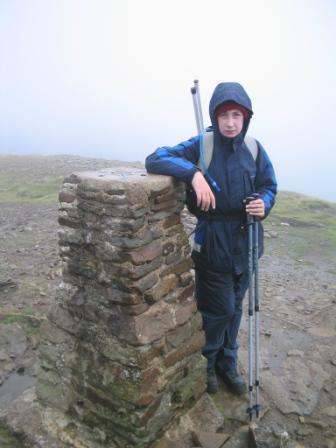 Pen-y-ghent summit