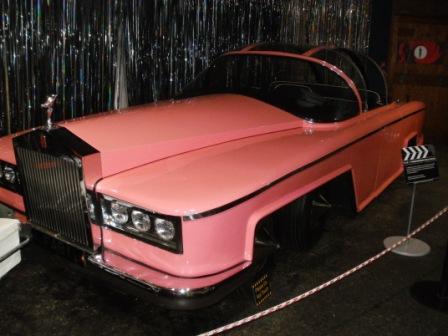 Lady Penelope's pink Rolls Royce from Thunderbirds