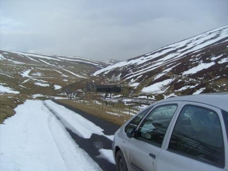 Military road in the Cheviots