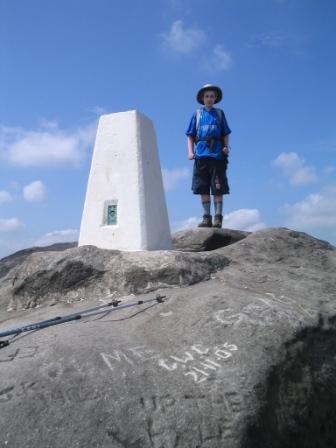 Robin Hood's Bed trig point