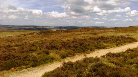This path continues the short distance to the trig point