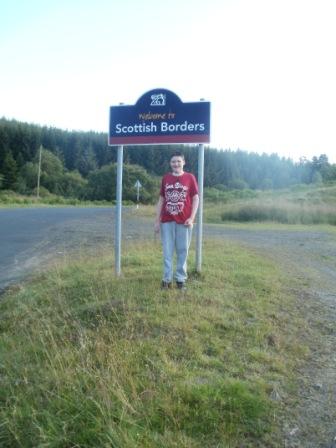 On the journey along the border to Wooler