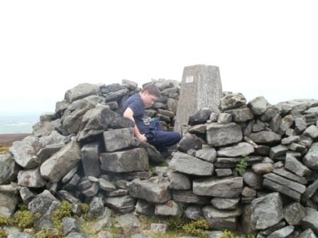 Liam at the summit