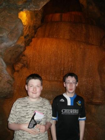 Jimmy & Liam in Gough's Cave