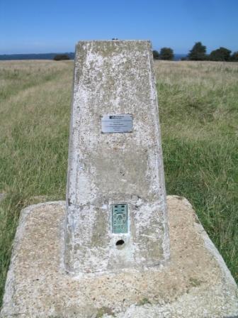 Butser Hill summit trig