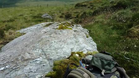 Large rock at the summit that I used for my base