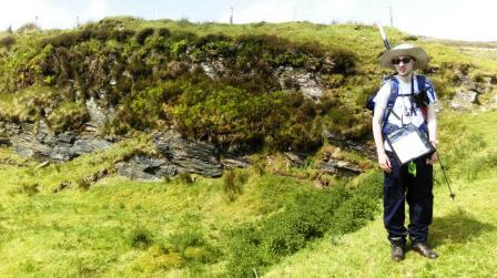 The path brought us past an old quarry