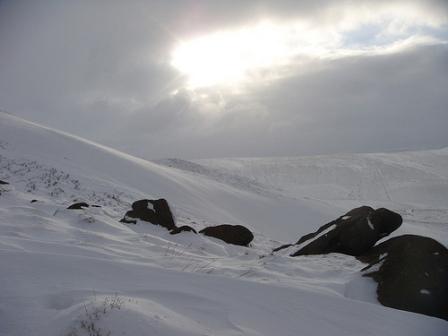Kinder Scout, winter style