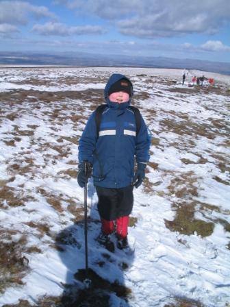 Liam on Shining Tor