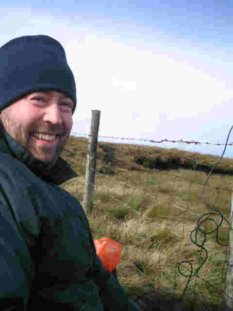 Tom on Winter Hill