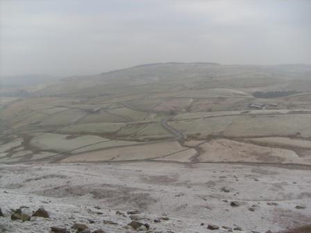 View towards Macc Forest from Shining Tor