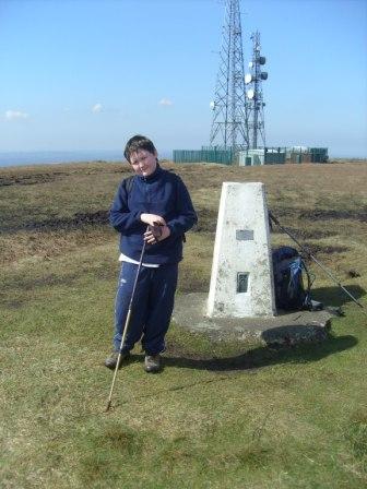 Liam at the summit