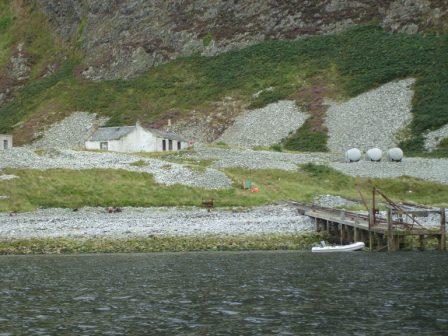 The pier on which we were to land