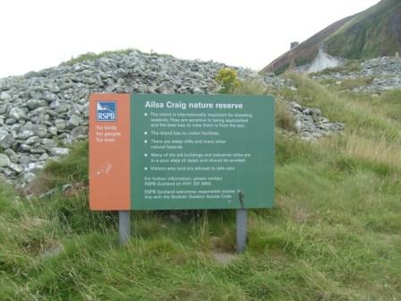 Nature reserve sign