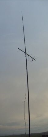 The 70cm SOTA Beam on the pole