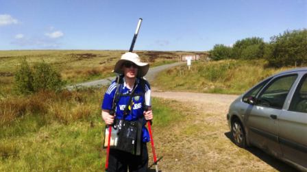 Jimmy at the start point