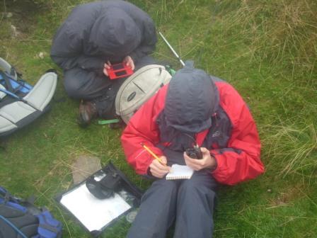As usual, heads down, Jimmy on 2m, Liam on Nintendo DS