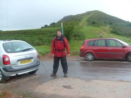 Mynydd Llangorse from the parking spot