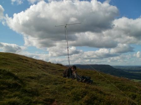 The SOTA Beam on Ysgyryd Fawr